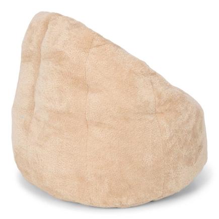 Pouf bouclette Newborn Naturals Beige LITTLE DUTCH - 2