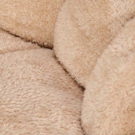 Pouf bouclette Newborn Naturals Beige LITTLE DUTCH - 3