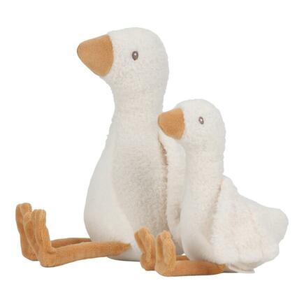 Grande peluche Oie Newborn Naturals Blanc LITTLE DUTCH - 3