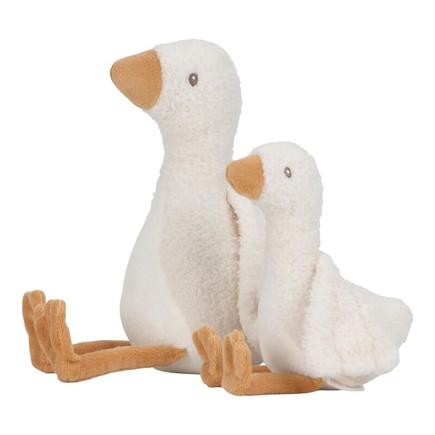 Petite peluche Oie Newborn Naturals Blanc LITTLE DUTCH - 2