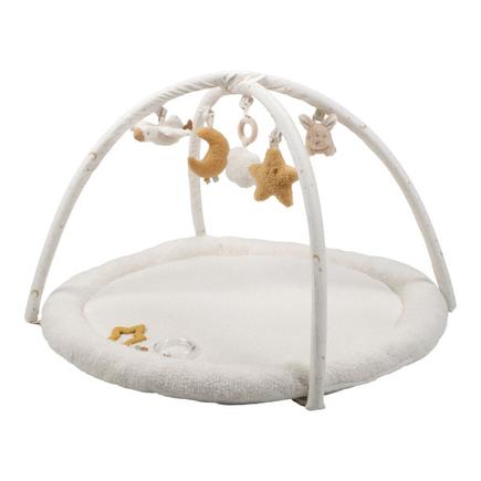 Tapis d'activités avec arches Newborn Naturals Blanc LITTLE DUTCH
