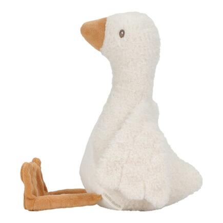 Grande peluche Oie Newborn Naturals Blanc LITTLE DUTCH - 2