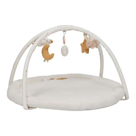 Tapis d'activités avec arches Newborn Naturals Blanc LITTLE DUTCH - 3