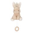 Peluche musicale Lapin Newborn Naturals Beige LITTLE DUTCH - 3
