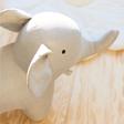 Peluche Eléphant lin - Beige CHILDHOME - 6