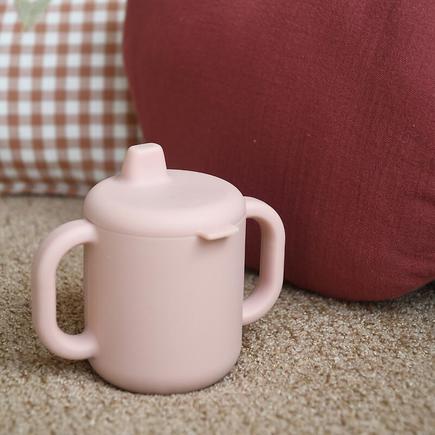 Tasse d'apprentissage silicone Barbe à papa 170ml BEABA - 6