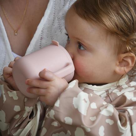 Tasse d'apprentissage silicone Barbe à papa 170ml BEABA - 7