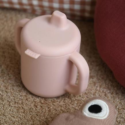 Tasse d'apprentissage silicone Barbe à papa 170ml BEABA - 4