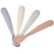 Lot de 4 Cuillères 1er Âge Silicone Natural BEABA
