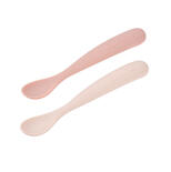 Lot de 2 Cuillères 1er Âge Silicone Barbe à papa