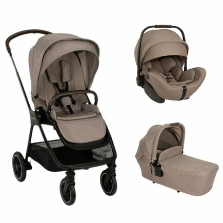 Poussette TRIO Triv Next + Siège-auto Arra Flex  + Nacelle Lytl Cedar NUNA