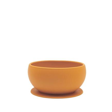 Bol en silicone à ventouse Chompy le lion Jaune SASSI - 2