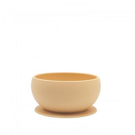 Bol en silicone à ventouse Gnawy le paresseux Beige SASSI - 2