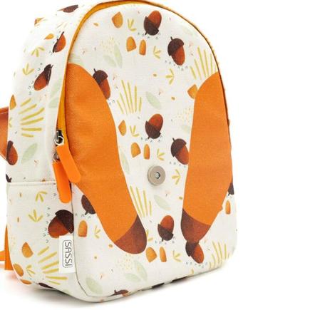Mini sac à dos A5 Crunchy le renard Orange SASSI - 3