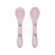 Couverts en silicone Sparkly la licorne Violet SASSI