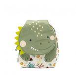 Mini sac à dos A5 Cracky le dinosaure Vert