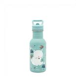 Gourde en inox Munchy l'ours 500 ml Bleu ciel