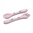 Couverts en silicone Sparkly la licorne Violet SASSI - 2