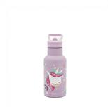 Gourde en inox Sparkly la licorne 500 ml Violet