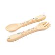 Couverts en silicone Gnawy le paresseux Beige SASSI - 2