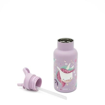 Gourde en inox Sparkly la licorne 500 ml Violet SASSI - 3