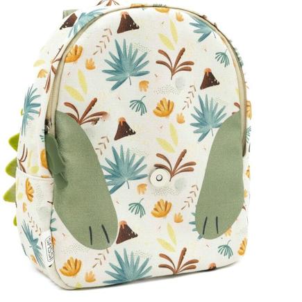 Mini sac à dos A5 Cracky le dinosaure Vert SASSI - 2