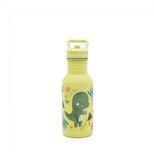 Gourde en inox Cracky le dinosaure 500 ml Vert