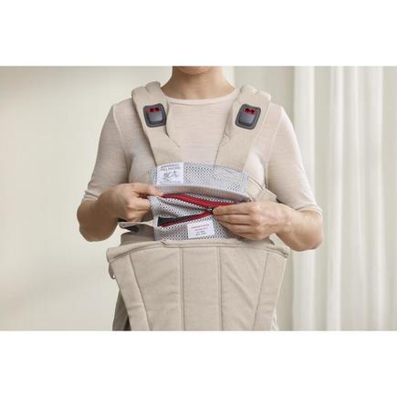 Porte bébé HARMONY mélange tissé - Beige clair BABYBJÖRN - 6