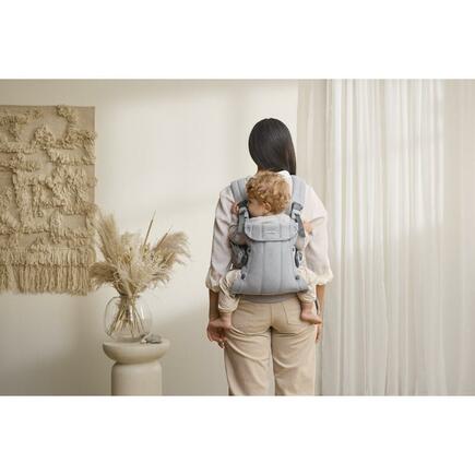 Porte bébé HARMONY mélange tissé - Gris chiné BABYBJÖRN - 23