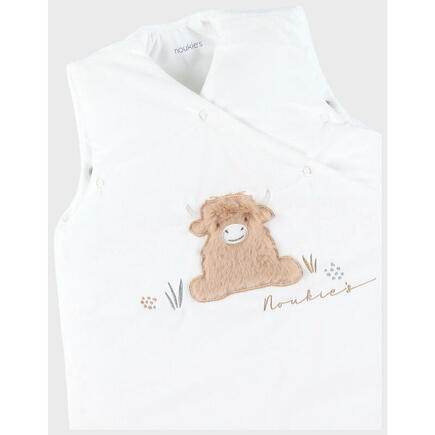 F&O Gigoteuse bag 70cm, Veloudoux - Fluffy - Ecru NOUKIE 'S - 6