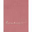 Set 2 bavoirs bandana Eponge & Mousseline - Rouge NOUKIE 'S - 3