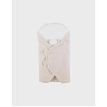 M&M25 Couverture Promenade fausse fourrure - Beige