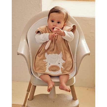 Lot 2 Bavoirs éponge Funny - Beige NOUKIE 'S - 8