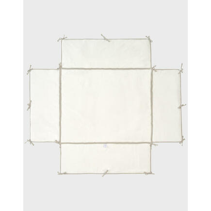 F&O Tapis de parc avec bords 75x95cm - Veloudoux - Vert NOUKIE 'S