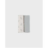 F&O Set de 2 langes 100x100cm, mousseline - Vert