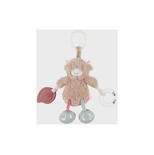 F&O Peluche d'activité de voyage - Fluffy - Beige