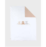 F&O Couverture 75X100cm, Veloudoux - Ecru