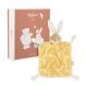 Doudou lapin Patapouf Moyen Jaune