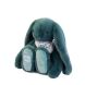 Peluche lapin Fleurette 50cm Vert