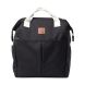 Sac à dos à langer avec tapis nomade + housse isotherme - Noir