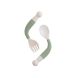 Cuillère et fourchette orientables - Jade