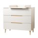 Commode à langer 3 tiroirs Nomad Dune Beige