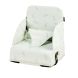 Rehausseur de chaise plumes vert