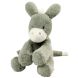 Peluche âne Loulou 30cm Vert Foncé