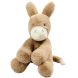 Peluche âne Loulou 30cm Caramel