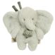Mini peluche musicale éléphant Loulou 20cm Vert Tilleul
