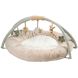 Tapis d'éveil pouf avec arches Loulou 90x90cm