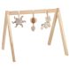 Arche en bois avec jouets à suspendre Ernest, Flo & Oli