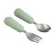 Set de couverts en acier inoxydable Vert Tilleul