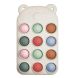 Silicone de dentition Pop It la télécommande Blanc
